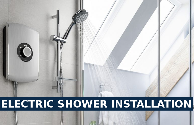 Electric shower installation North Cheam