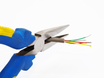 Electric services in North Cheam, Stonecot Hill, SM3
